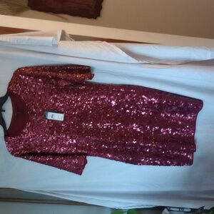 NWT BCBG Beautiful Sparkly Sequin Holiday/ party dress!